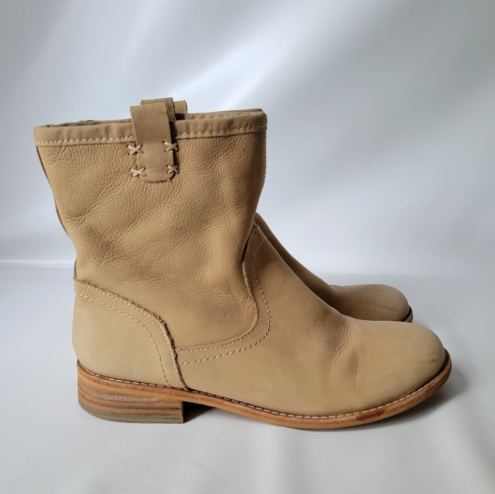 GAP Leather Boots Sherling Lined Sz 7.5